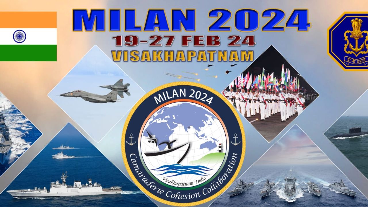 Usthadian Academy / India Hosts Milan Naval Exercise With Participation Of Nearly 50 Countries | 22 feb 2024 Usthadian Academy / India Hosts Milan Naval Exercise With Participation Of Nearly 50 Countries